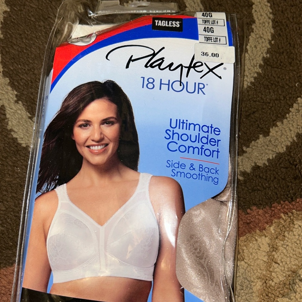 New! Playtex ultra shoulder comfort bra 40G